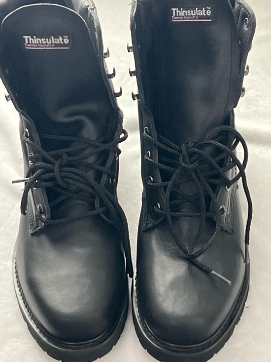 3M Thinsulate Black Lace-Up Men’s Insulated Boots, Size 12‎ main image 9